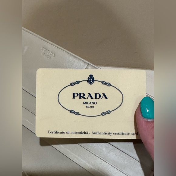 Prada Rubino (Gold) Madras Long Wallet *please read* - Picture 6 of 12